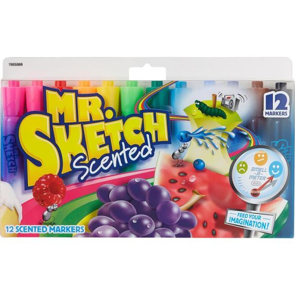 Sanford Mr.Sketch Scented Marker Set 12er Set Chisel