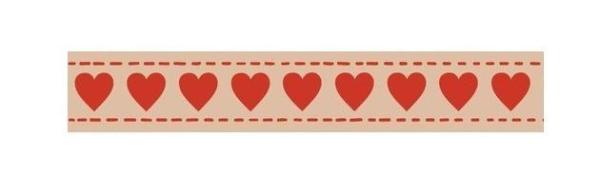 Scrapberry´s Washi Tape Once Upon a Winter Hearts