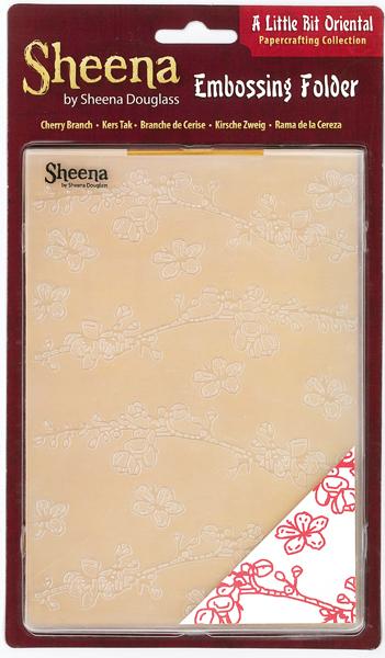 Sheena Douglass 5” x 7” Embossing Folder Cherry Brunch