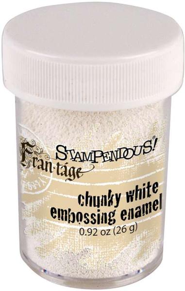 Stampendous Embossing Enamel Chunky White