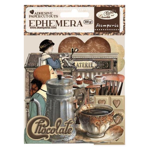 Stamperia Ephemera Coffee and Chocolate DFLCT35