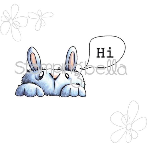 Stamping Bella Stamp  Edward The Edgy Bunny
