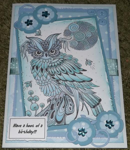Sweet Pea Stamps Firefly Friends Owl