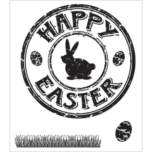Technique Tuesday Clear Stamps  Easter Seal #EASTS