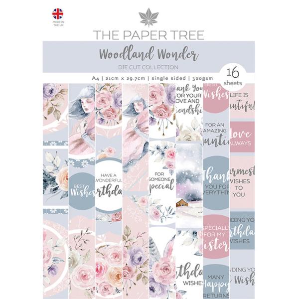 The Paper Tree A4 Die Cut Collection Woodland Wonder #1109