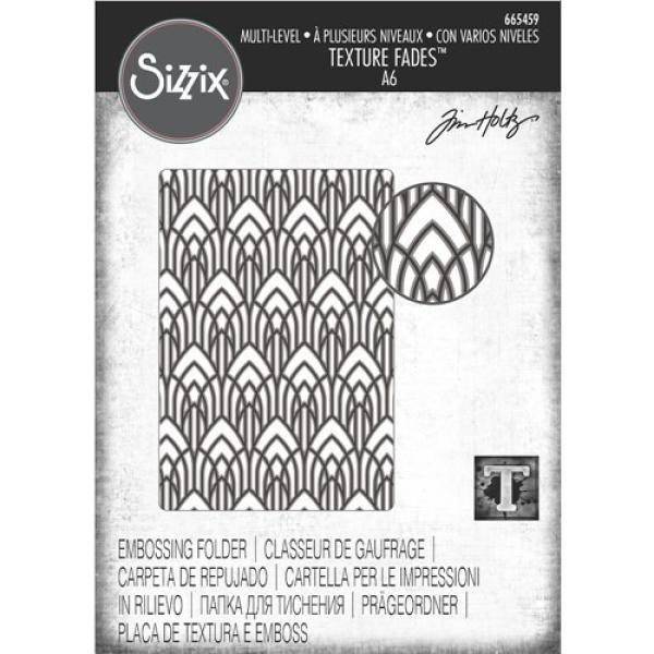 Tim Holtz Multi-Level Texture Fades A6 Arched #665459