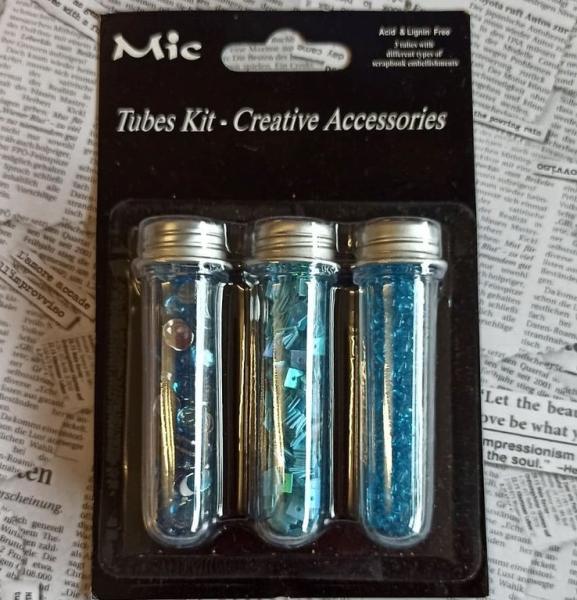 Tubes Kit Creative Accesories Blue #798