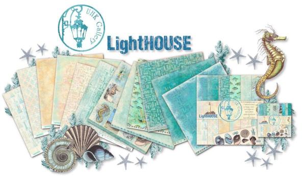 UHK Gallery 12x12 Paper Pad LightHOUSE