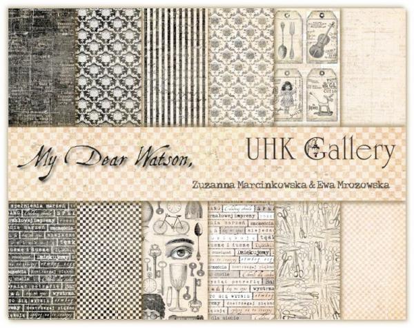 UHK Gallery 12x12 Paper Pad My Dear Watson