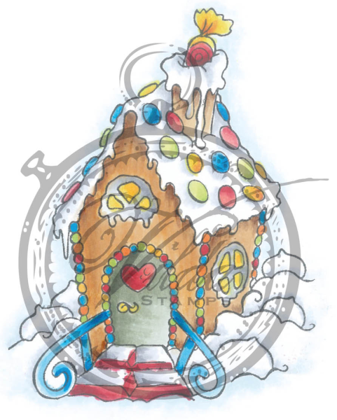 Vilda Stamp Small Gingerbread House