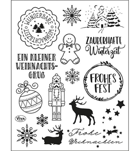 Viva Decor Stamp Nussknacker Weihnachten #228