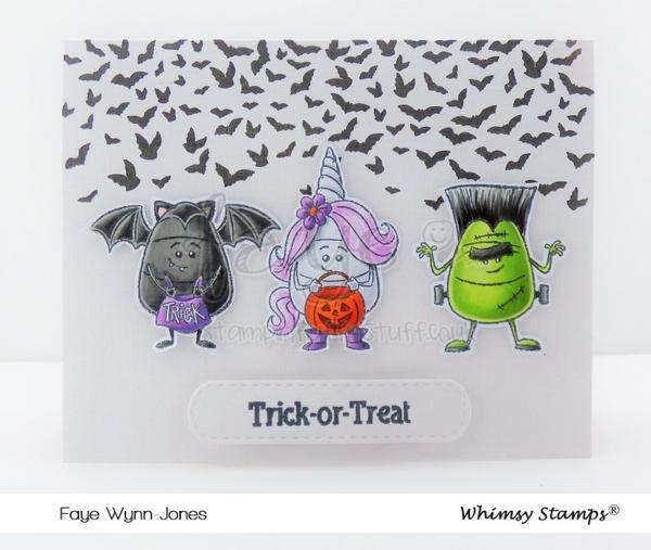 Whimsy Clear Stamp Set Candy Corn Dress Up