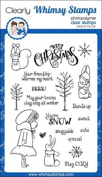 Whimsy Stamps Bundled Up