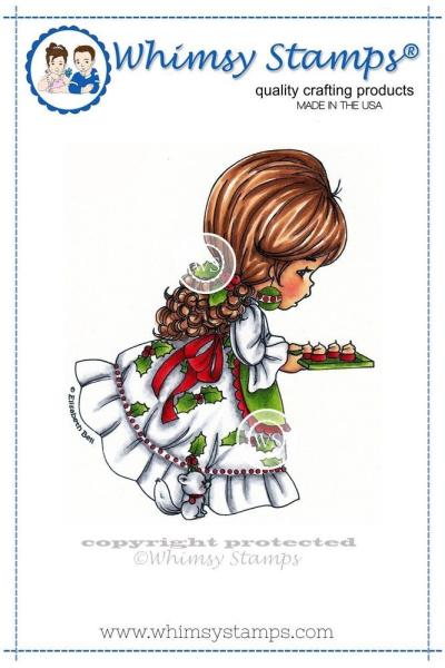 Whimsy Stamps Lilly Little Christmas Baking