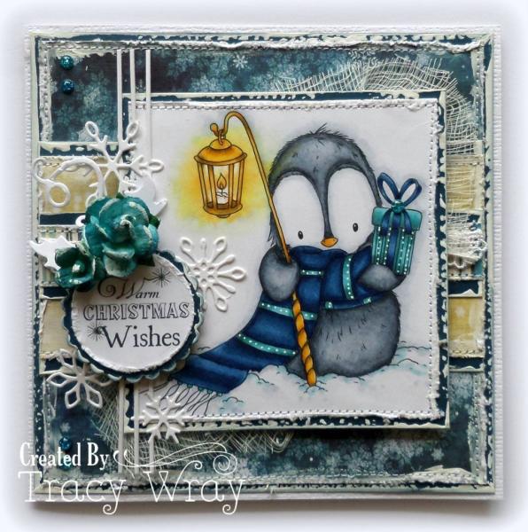 Whimsy Stamps Penguin Gift