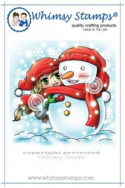 Whimsy Stamps Snow Hugs