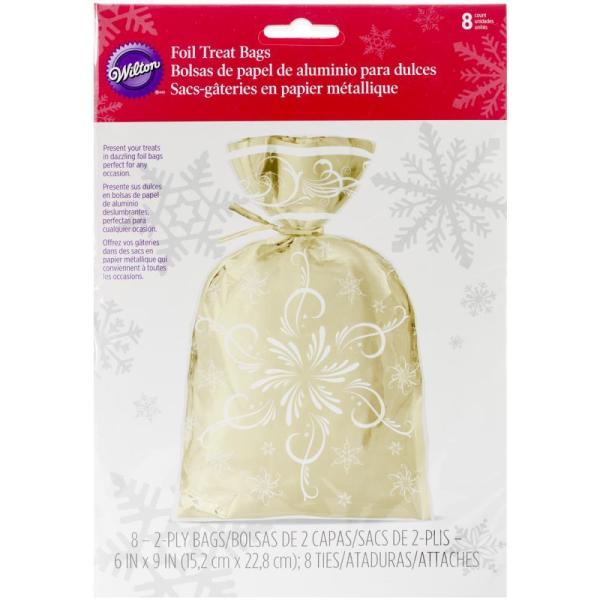 Wilton Foil Insulated Bags Sparkle & Cheer