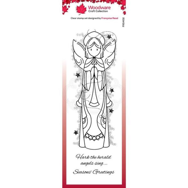 Woodware Clear Magic Stamp Celestial Angel FRS402