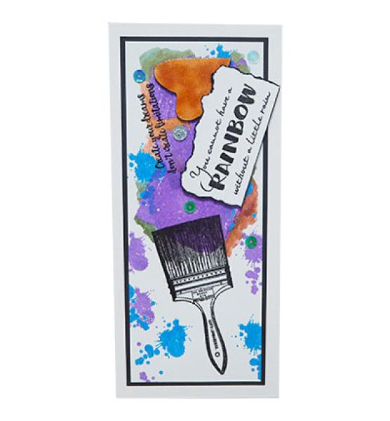 Woodware Clear Magic Stamp Creative Paintbrush