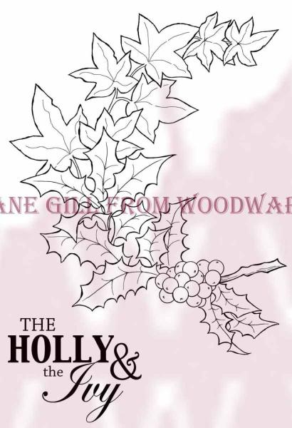 Woodware Clear Magic The Holly and the Ivy