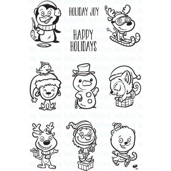 Your Next Stamp Clear Stamps  Holiday Buddies #CYNS485
