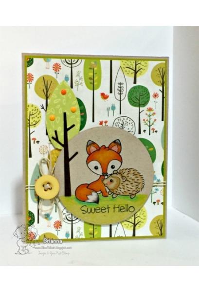 Your Next Stamp Clear Stamp Woodland Cuties
