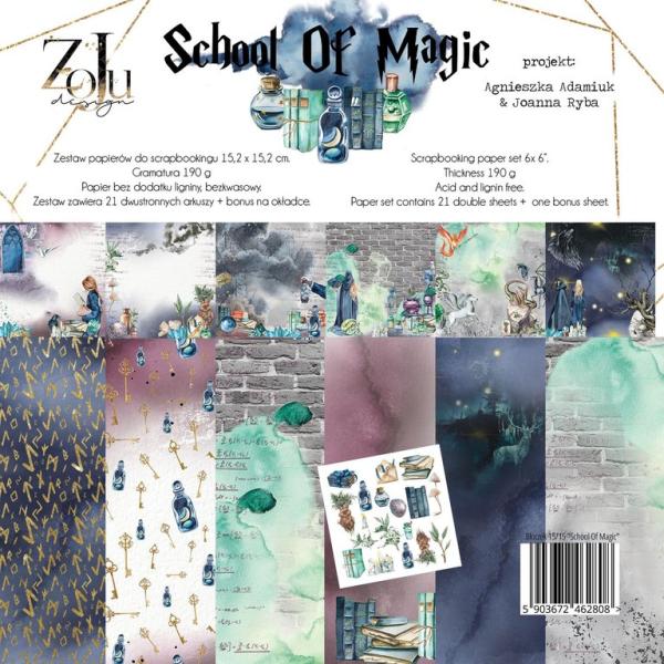 ZoJu Design 6x6 Paper Pad School of Magic