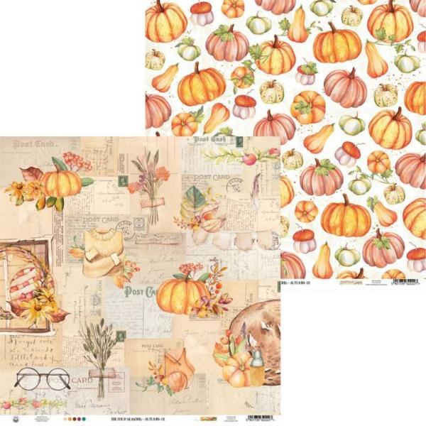 Piatek 13 Paper Pad 12x12 The Fours Seasons Autumn
