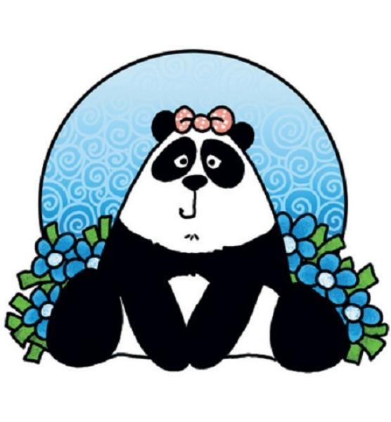 Marianne Design - Clear Stamp Panda