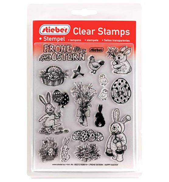 stieber® Clear Stamp Set Frohe Ostern CS801