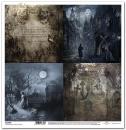 ITD Collection 12x12 Paper Sheet Gothic Stories #1072