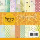 Jeanines Art 6x6 Paper Pad Buzzing Bees #10011