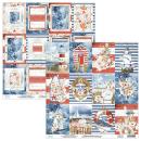 Mintay Papers 12x12 Paper Sheet Seaside Escape Cards 06