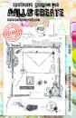 AALL & Create Clear Stamps A5 Set #159 Mail Art