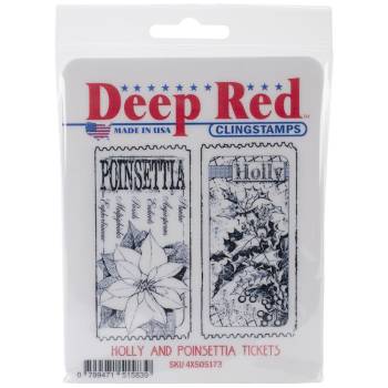Deep Red Stamps