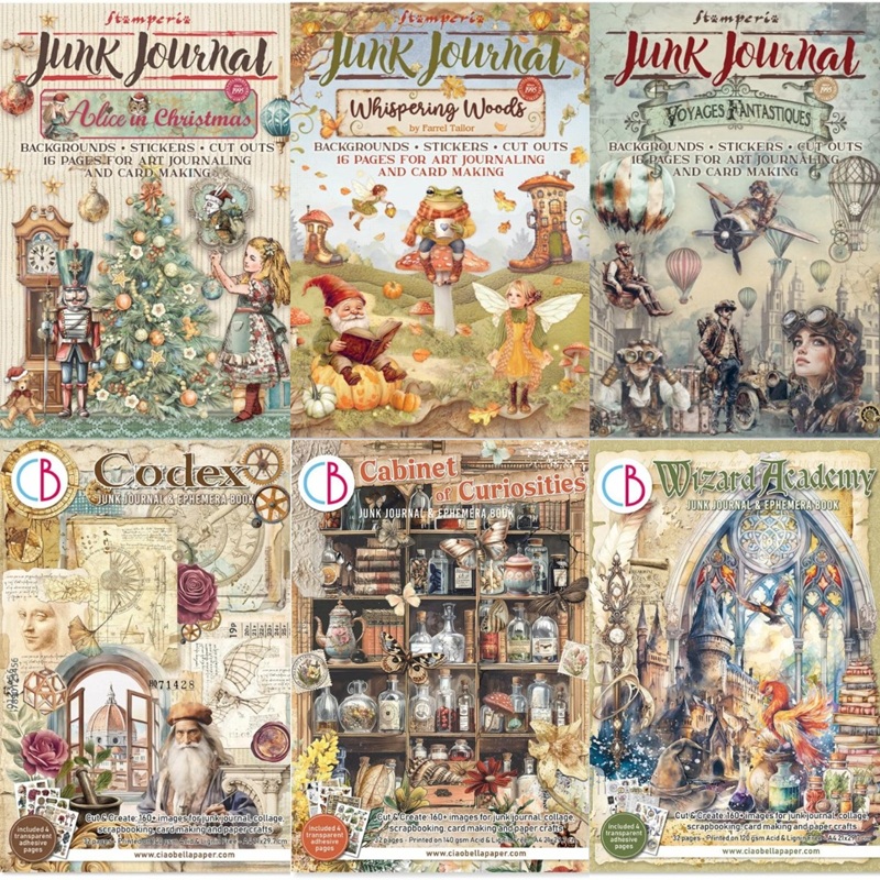 Junk Journal Ephemera Book