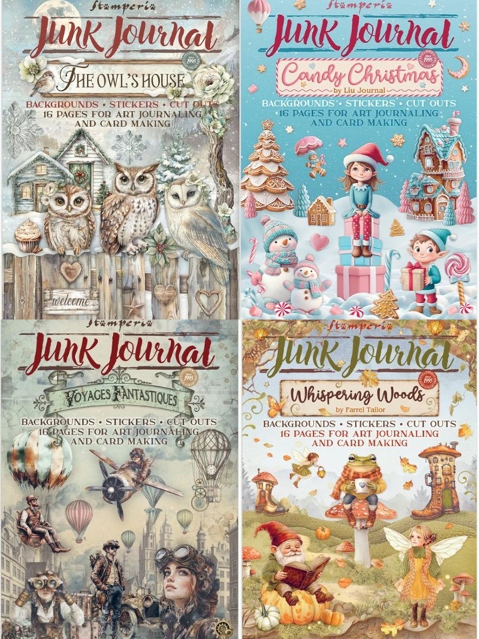 Stamperia Junk Journals