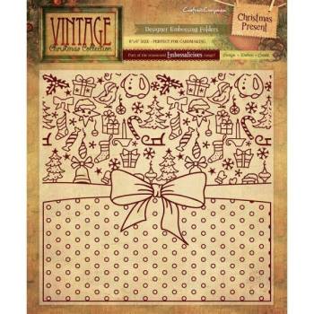 DoCrafts - Xcut A6 Embossing Folder - Large Bow