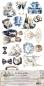 Preview: #49 Alchemy of Art In Shades Of Blue Extras to Cut Set
