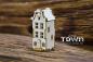 Preview: SnipArt Chipboard Little Town Mini Tenement House #11