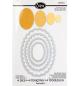 Preview: Sizzix - Framelits Die Set 4PK Ovals Scallop