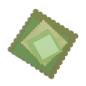 Preview: Sizzix Framelits Die Set 6PK Squares Scallop