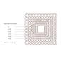 Preview: Sizzix Framelits Die Set 6PK Squares Scallop