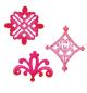 Preview: Sizzix Sizzlits Die Set 3 Stk - Decorative Accent Set