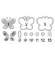 Preview: SALE Sizzix Triplits Dies Set 13PK Butterfly #659596