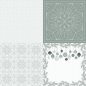 Preview: Artemio 12x12 Inch Paper Pack Misty Winter