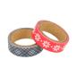 Preview: Artemio Washi Tape Noel Ecossais Poisettia