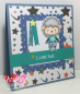 Preview: C.C Designs Clear Stamp Set Valentine Animals #0129