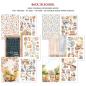 Preview: CBB012 Ciao Bella Back To School A4 Junk Journal Ephemera Book