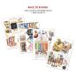Preview: CBB012 Ciao Bella Back To School A4 Junk Journal Ephemera Book